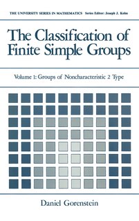 Front cover_The Classification Of Finite Simple Groups