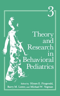 Couverture_Theory and Research in Behavioral Pediatrics