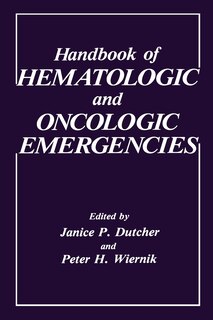 Couverture_Handbook of Hematologic and Oncologic Emergencies