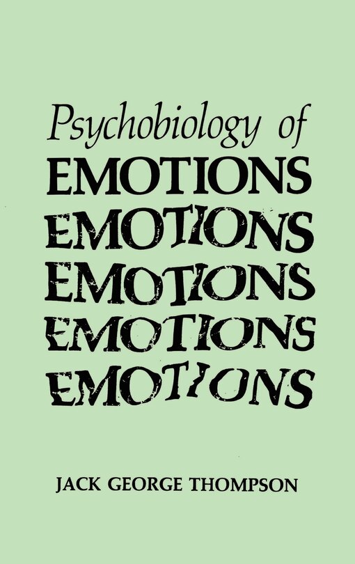 Couverture_The Psychobiology of Emotions