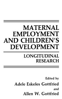 Couverture_Maternal Employment and Children's Development