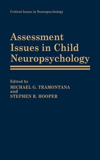Front cover_Assessment Issues in Child Neuropsychology