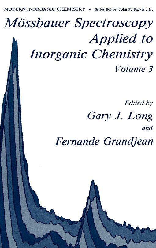 Front cover_Mössbauer Spectroscopy Applied to Inorganic Chemistry