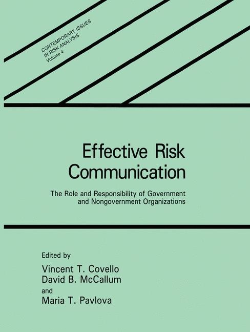 Couverture_Effective Risk Communication