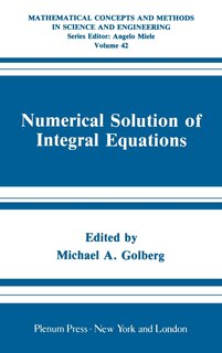 Couverture_Numerical Solution of Integral Equations