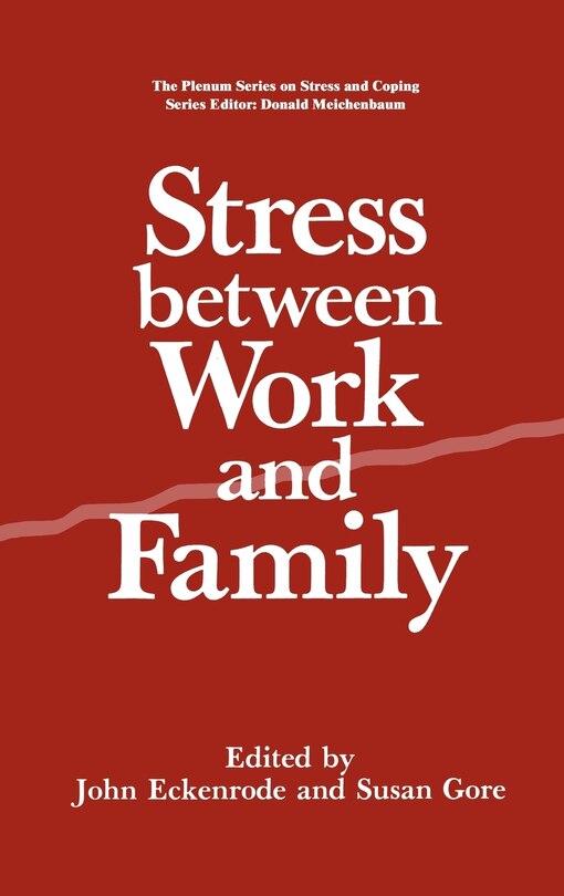 Front cover_Stress Between Work and Family