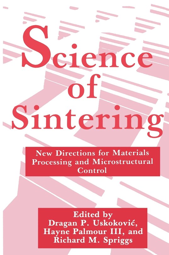 Couverture_Science of Sintering