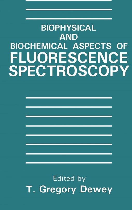 Front cover_Biophysical and Biochemical Aspects of Fluorescence Spectroscopy