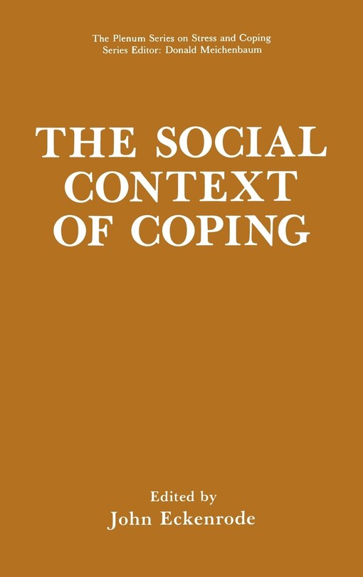 Front cover_The Social Context of Coping