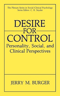 Front cover_Desire For Control