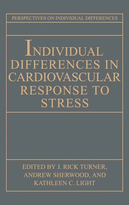 Front cover_Individual Differences in Cardiovascular Response to Stress
