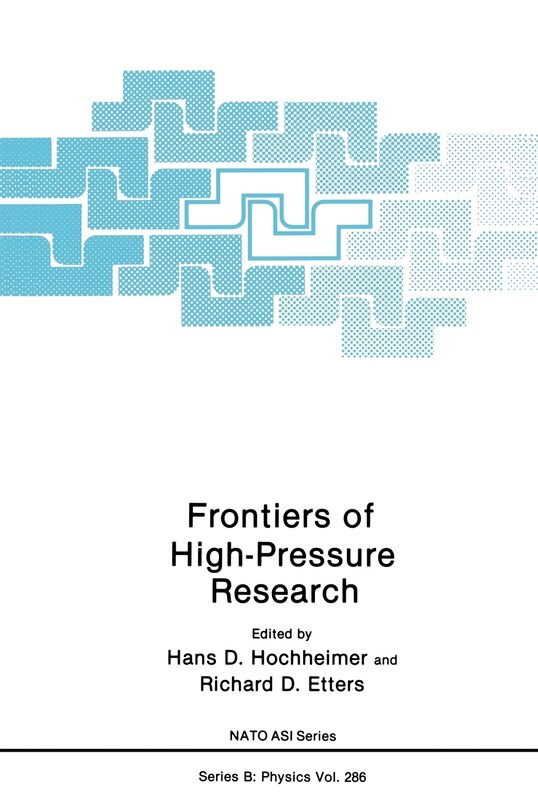 Couverture_Frontiers of High-Pressure Research