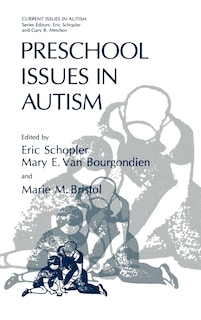 Front cover_Preschool Issues in Autism