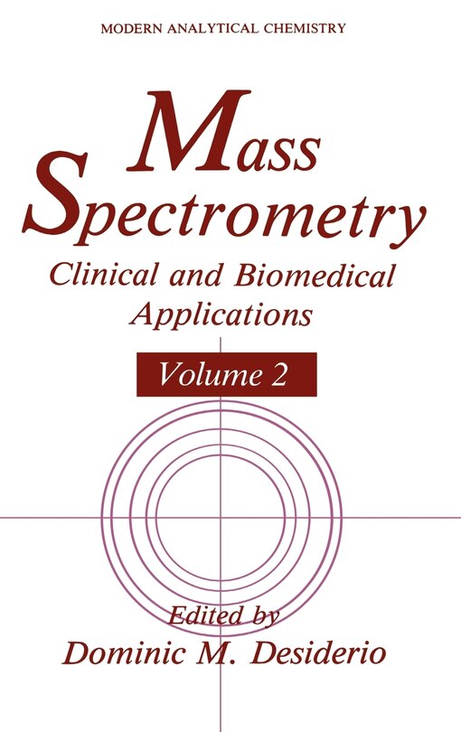 Couverture_Mass Spectrometry: Clinical and Biomedical Applications Volume 2