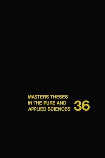 Front cover_Masters Theses in the Pure and Applied Sciences