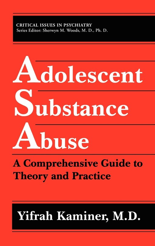 Front cover_Adolescent Substance Abuse