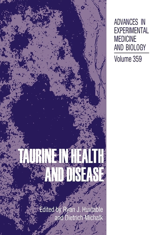 Front cover_Taurine in Health and Disease