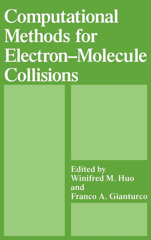 Front cover_Computational Methods for Electron--Molecule Collisions