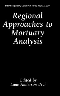 Couverture_Regional Approaches To Mortuary Analysis