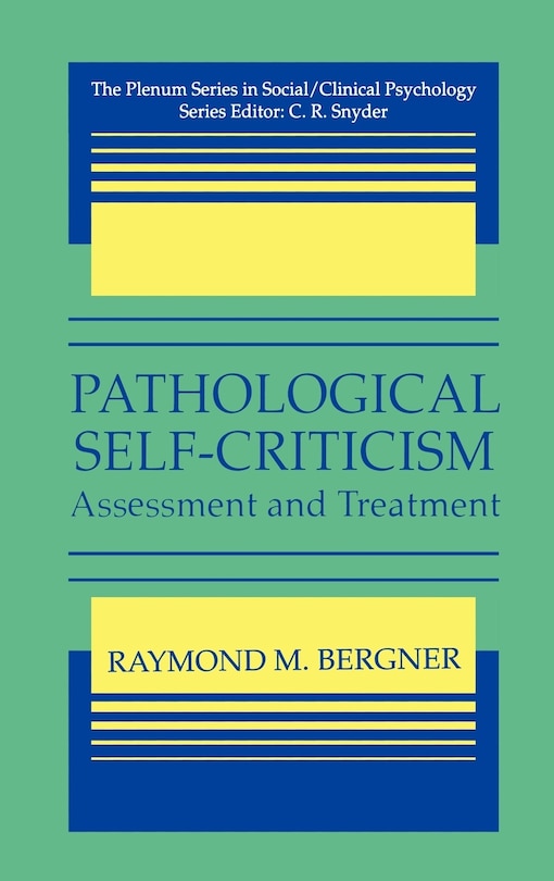 Front cover_Pathological Self-Criticism