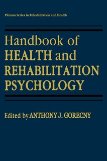 Couverture_Handbook Of Health And Rehabilitation Psychology