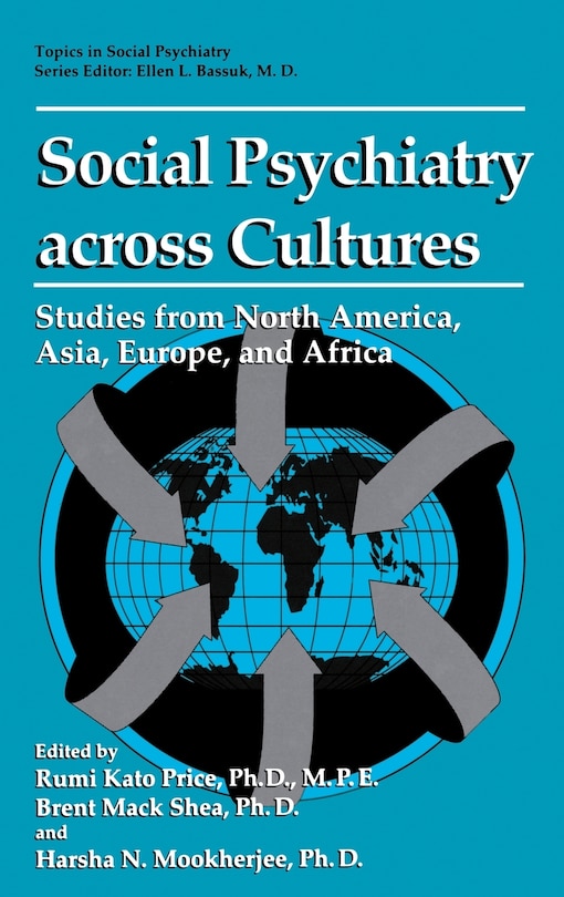 Front cover_Social Psychiatry across Cultures