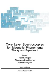 Front cover_Core Level Spectroscopies for Magnetic Phenomena