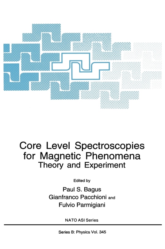 Front cover_Core Level Spectroscopies for Magnetic Phenomena