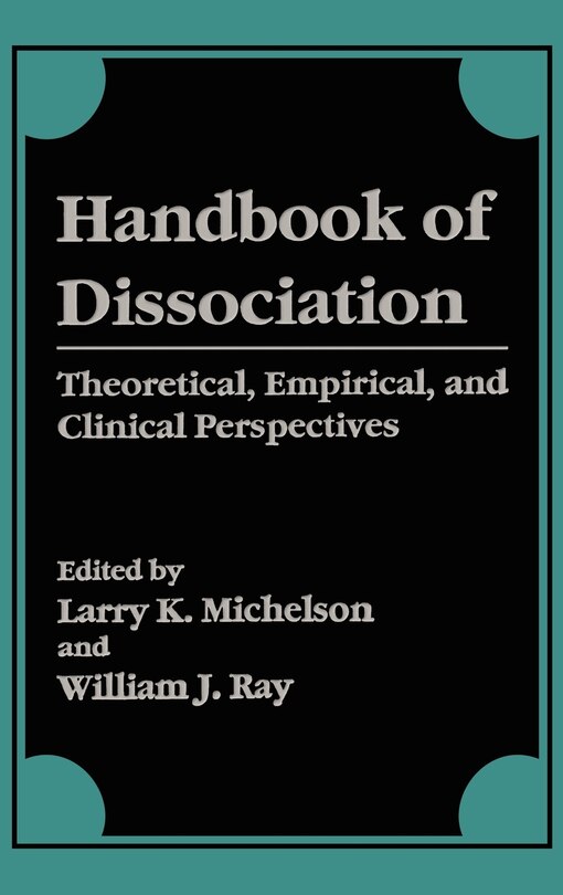 Couverture_Handbook of Dissociation