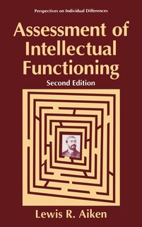 Couverture_Assessment of Intellectual Functioning