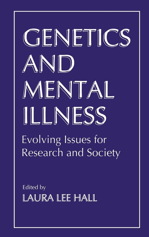 Couverture_Genetics and Mental Illness