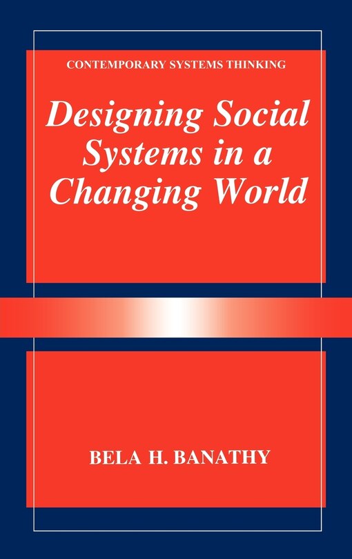 Front cover_Designing Social Systems In A Changing World