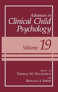 Front cover_Advances in Clinical Child Psychology