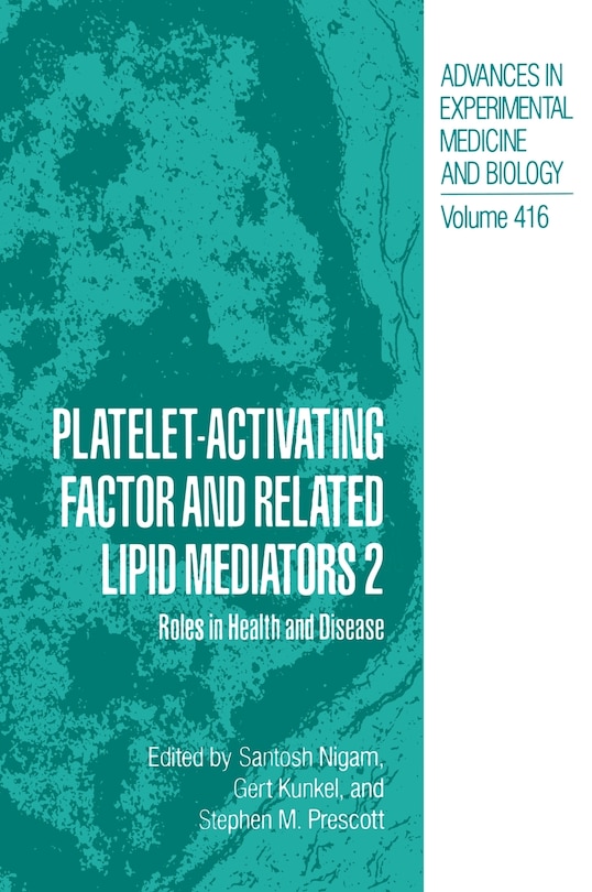 Front cover_Platelet-Activating Factor and Related Lipid Mediators 2