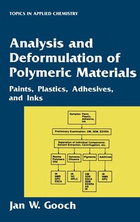 Front cover_Analysis and Deformulation of Polymeric Materials