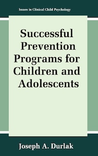 Couverture_Successful Prevention Programs for Children and Adolescents