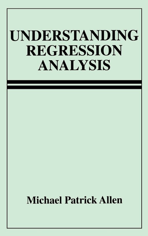 Front cover_Understanding Regression Analysis