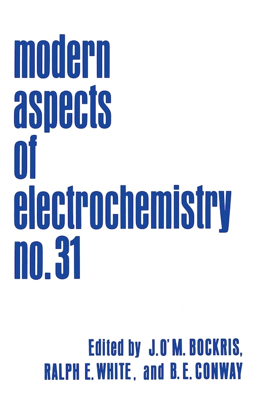 Front cover_Modern Aspects of Electrochemistry