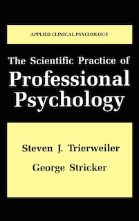 Front cover_The Scientific Practice of Professional Psychology