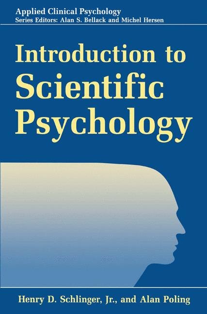 Front cover_Introduction to Scientific Psychology