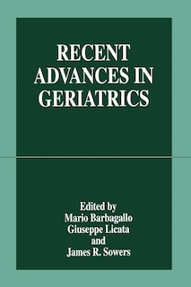 Front cover_Recent Advances in Geriatrics