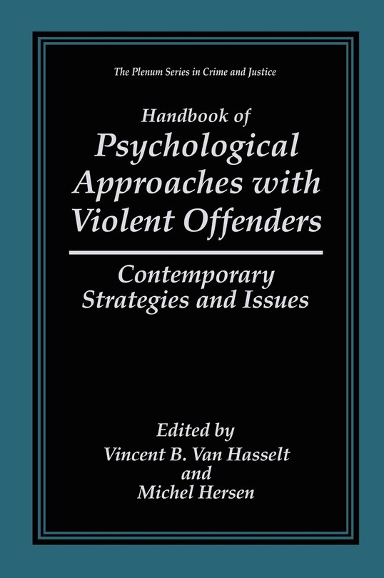 Couverture_Handbook of Psychological Approaches with Violent Offenders