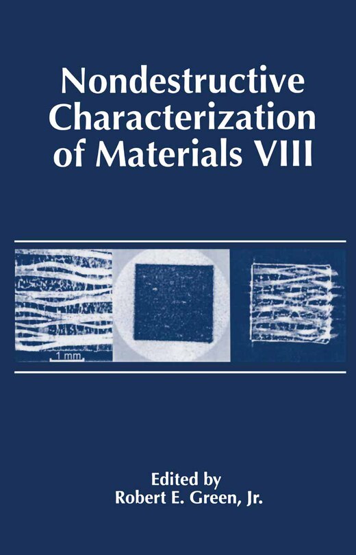 Couverture_Nondestructive Characterization of Materials VIII