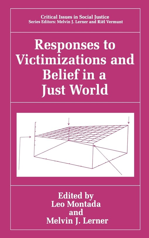 Responses to Victimizations and Belief in a Just World