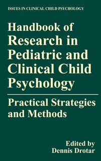 Front cover_Handbook of Research in Pediatric and Clinical Child Psychology