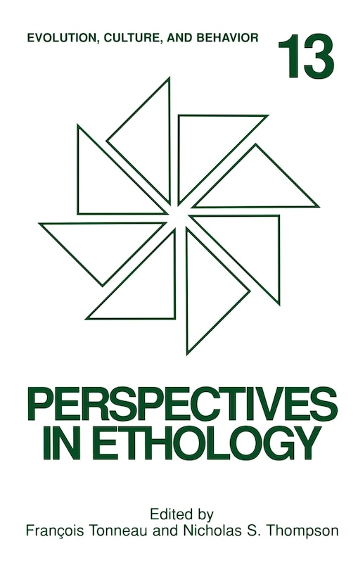 Couverture_Perspectives in Ethology Volume 13