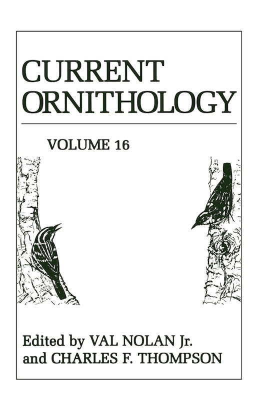 Couverture_Current Ornithology