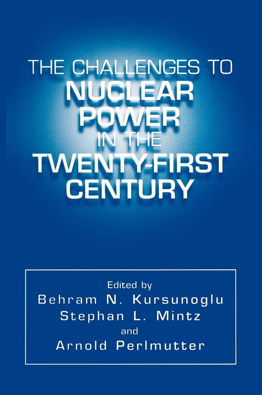 Couverture_The Challenges To Nuclear Power In The Twenty-first Century