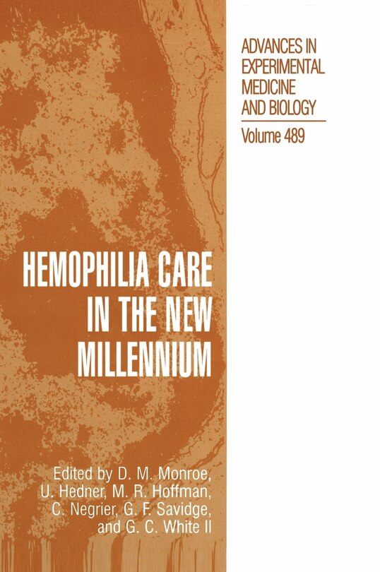 Front cover_Hemophilia Care In The New Millennium