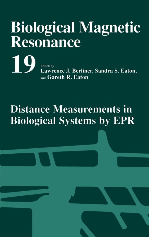 Front cover_Distance Measurements in Biological Systems by EPR